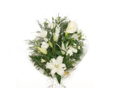 Le bouquet blanc hivernal